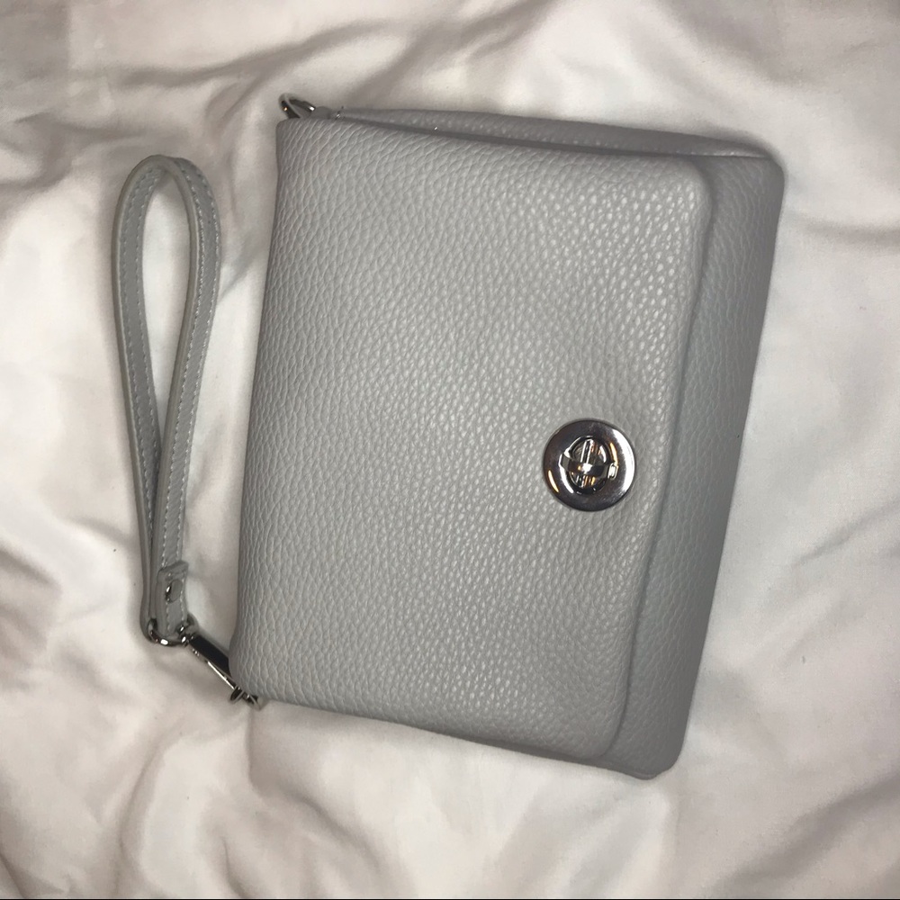 Charming Charlie Grey Purse